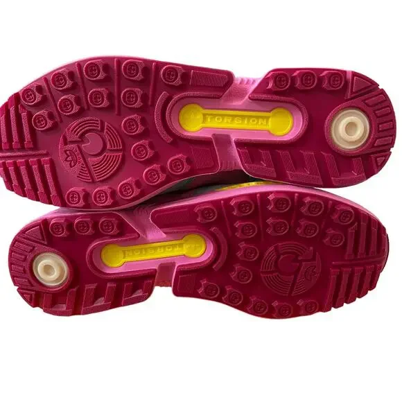 Gucci X Adidas ZX 8000 Low Top Sneakers Womens Pink Green 8US 8.5 New